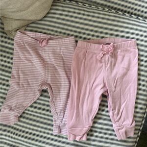 Gap Pink Baby Leggings Set